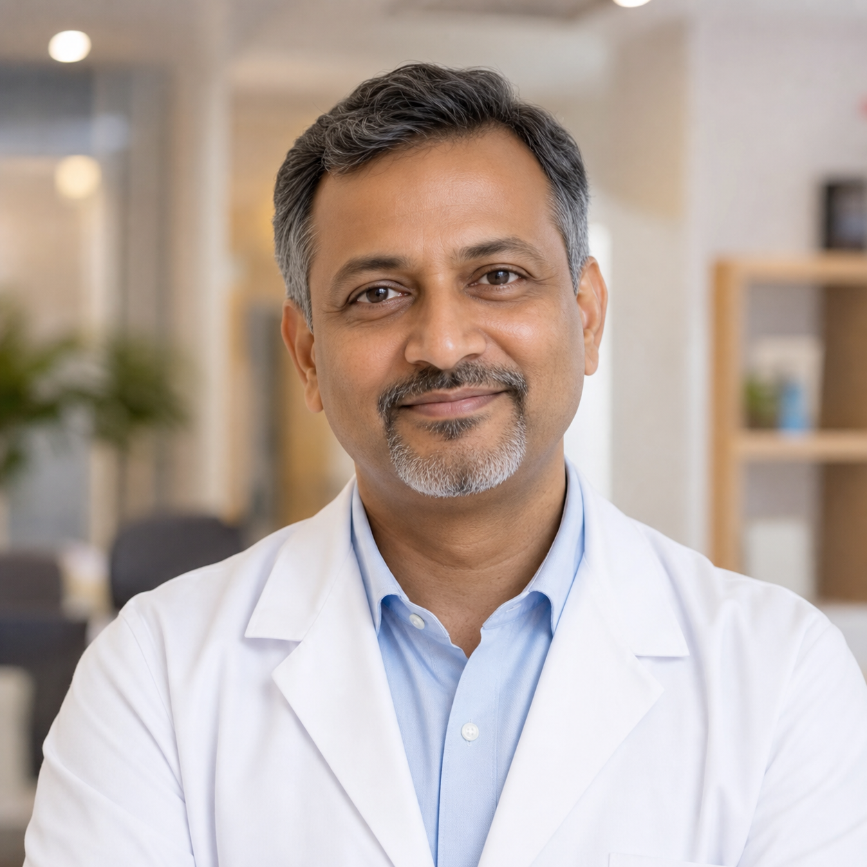 Dr. Rohan Kapoor Demo Portrait — fictional demo portrait
